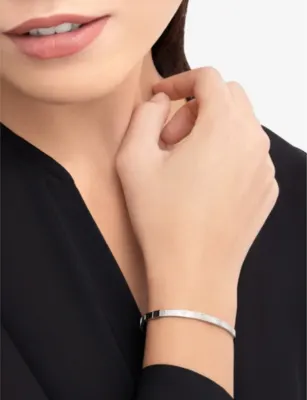 BVLGARI B.zero1 18ct white-gold bracelet - S/M detail 3