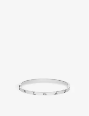 BVLGARI B.zero1 18ct white-gold bracelet - S/M