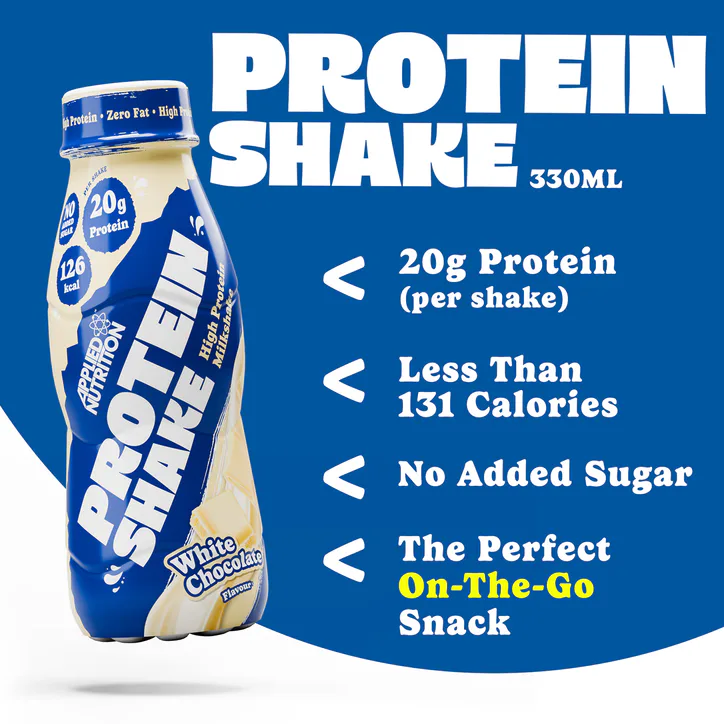 Applied Nutrition High Protein Shake - 20g Protein - White Chocolate - 8 x 330ml detail 2
