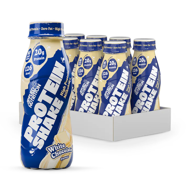 Applied Nutrition High Protein Shake - 20g Protein - White Chocolate - 8 x 330ml