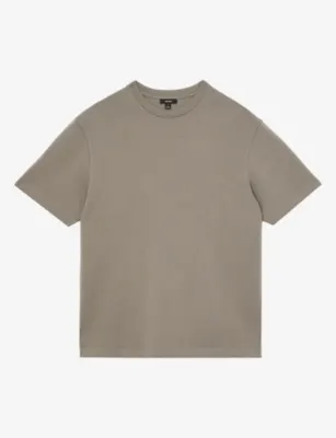 REISS Cade Oversized Cotton-Blend T-Shirt