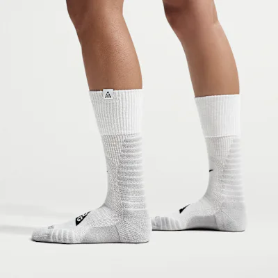 Nike ACG Outdoor Cushioned Crew Socks (1 Pair) - Summit White/Light Smoke Grey in Summit White/Light Smoke Grey – Nike men's and unisex