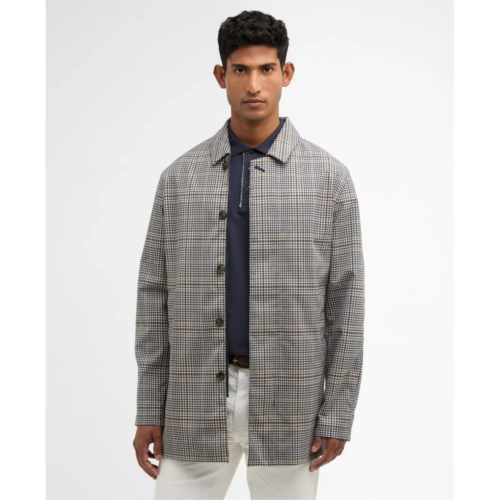 Barbour Mens Rokig Waterproof Mac detail 2