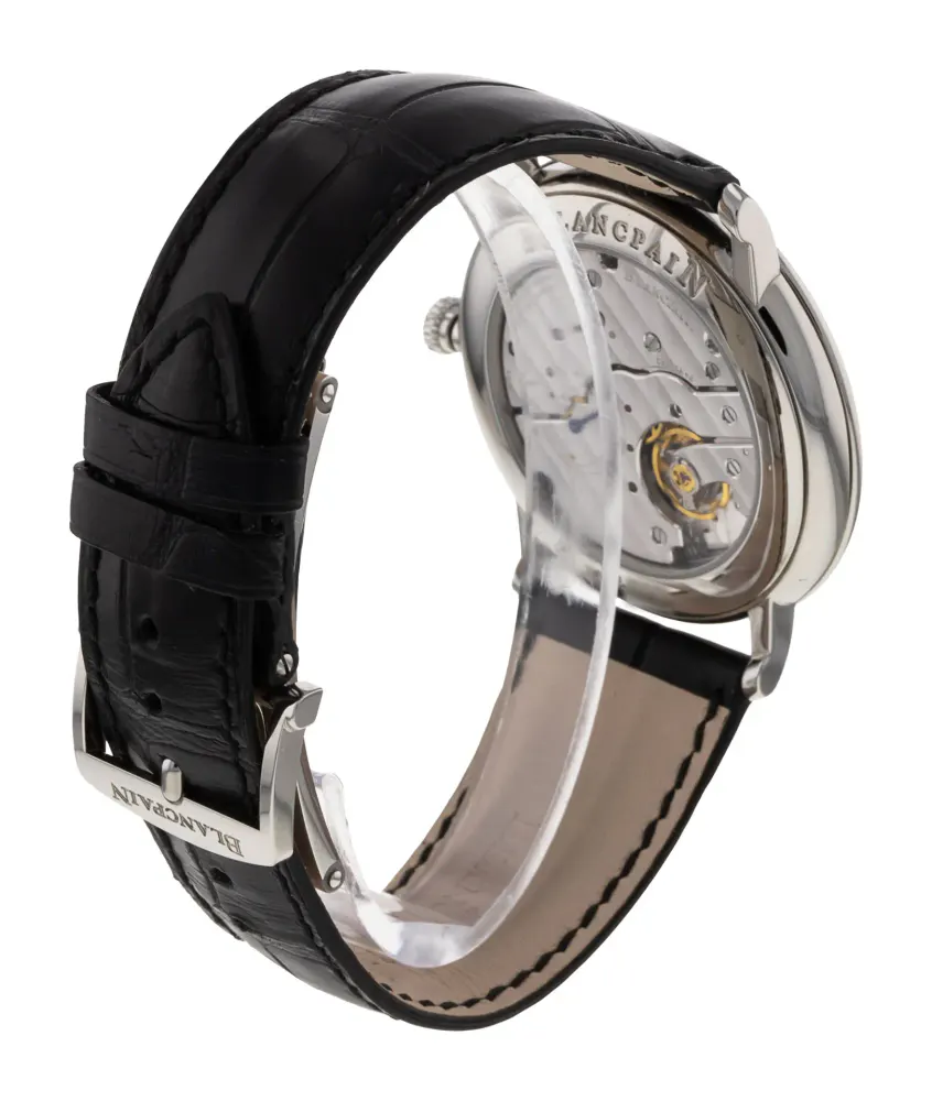 Blancpain Villeret 6605-1127-55B — 2024 — Excellent in White Roman Numeral, additional product view 3