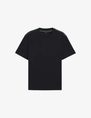 BOSS Logo-Embroidered Short-Sleeve Cotton T-Shirt