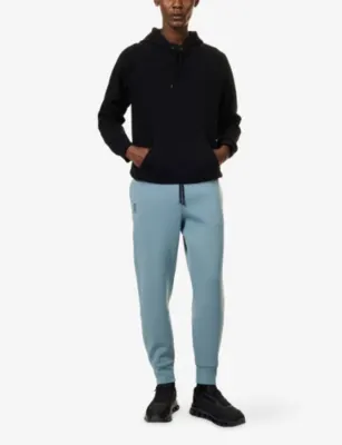 ON Focus Tech Tapered-Leg Jersey Jogging Bottoms detail 2