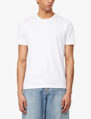 SUNSPEL Regular-Fit Short-Sleeves Cotton-Jersey T-Shirt detail 3