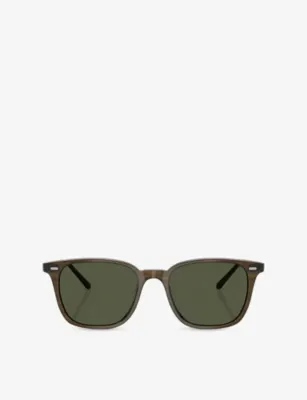 OLIVER PEOPLES OV5614SU Laedin Square-Frame Acetate Sunglasses