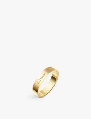 CARTIER C de Cartier 4mm 18ct Yellow-Gold Wedding Ring - 51mm detail 2