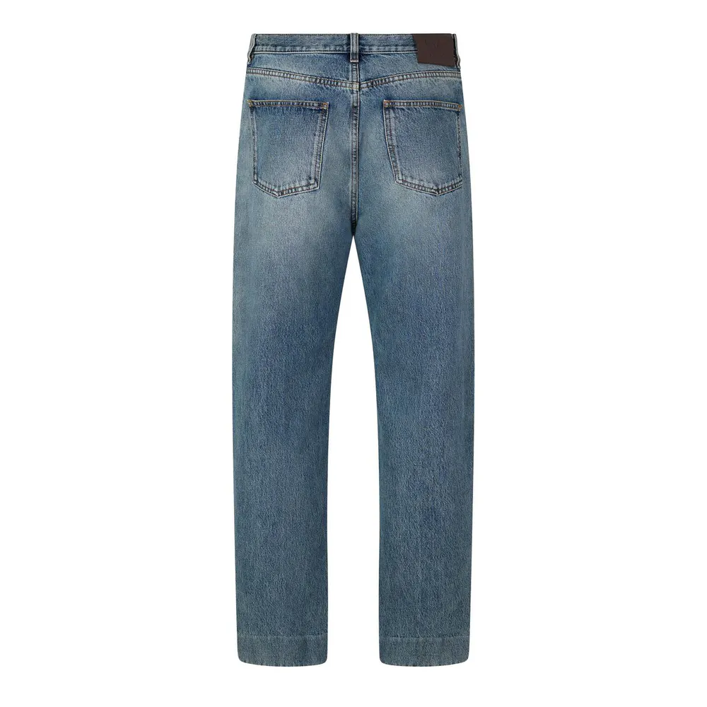 Valentino Val Straight Jean Sn64 in Denim Blue, additional product view 2