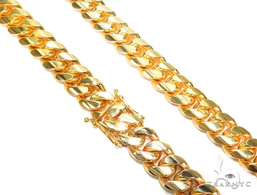 JALGAS - JOE RODEO CHAINS Miami Cuban Gold Chain 36 Inches 22mm 41962 in Yellow – Chain