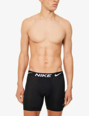 NIKE Dri Fit Essential Pack of Three Stretch-Jersey Boxer Briefs detail 2