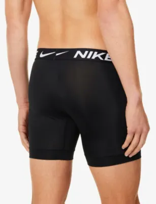 NIKE Dri Fit Essential Pack of Three Stretch-Jersey Boxer Briefs detail 3