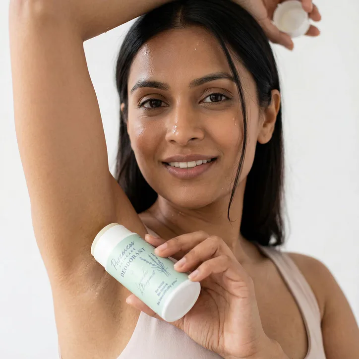 Puremess Skincare Natural Deodorant 70g - Lavender & Bergamot detail 2
