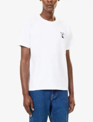 PERCIVAL Karaoke Graphic-Print Cotton T-Shirt detail 3