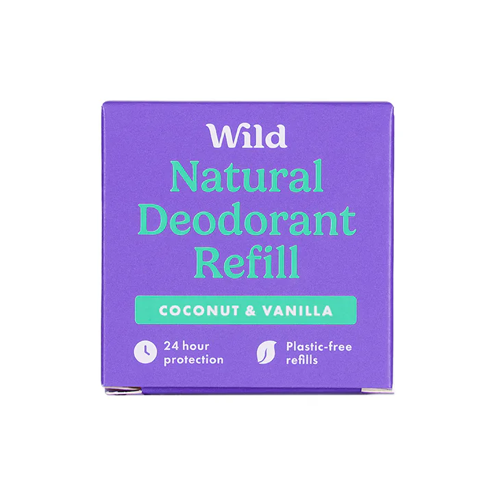 Wild Coconut & Vanilla Natural Deodorant Refill 40g