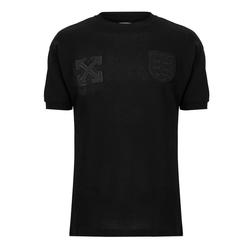 Off White England x Off White 1970 Blackout Shirt in Black/Black – Clothing