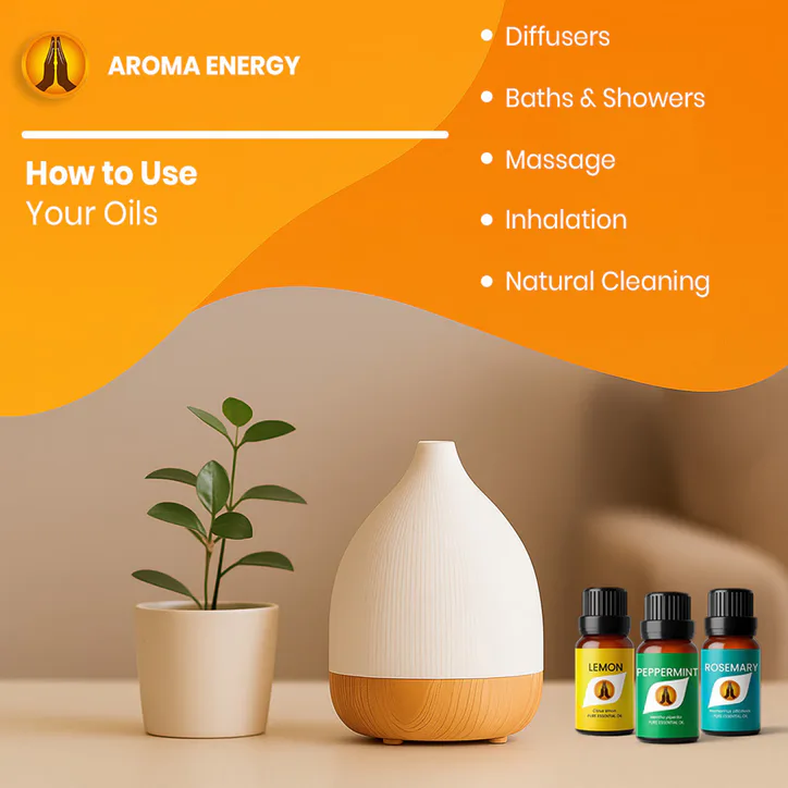 Aroma Energy Lavender Pure Essential Oil - 10ml, additional product view 2