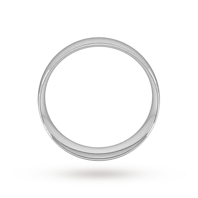 For Him 7mm Traditional Court Standard Wedding Ring In 18 Carat Yellow Gold, additional product view 3