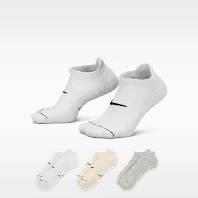 Nike Everyday Elevated No-Show Socks (3 Pairs) - Multi-Colour in Multi-Colour – Nike men's and unisex