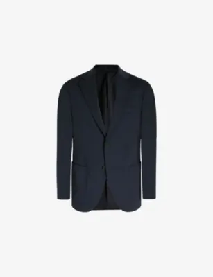 BOGGI Regular-Fit Single-Breasted Stretch-Woven Blazer