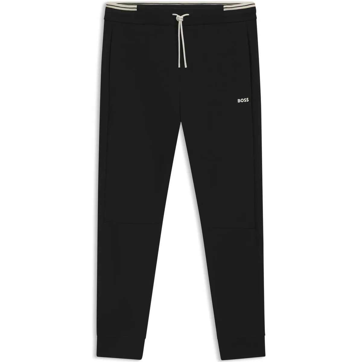 Boss Mens BOSS GREEN Soft Cotton-Blend Jogging Bottoms