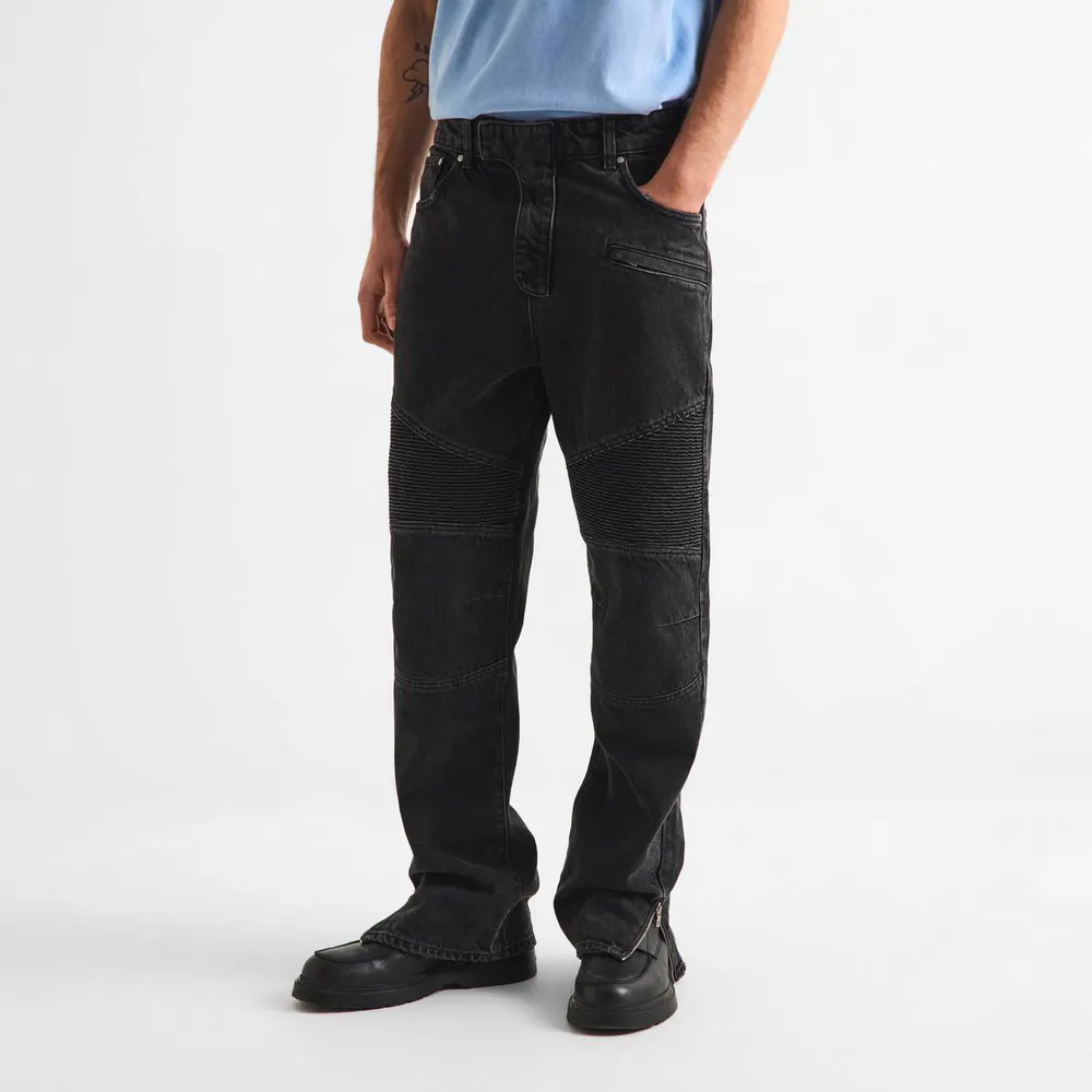 Represent X Belstaff Men's Slim Fit Jeans in Vintage Grey, additional product view 3