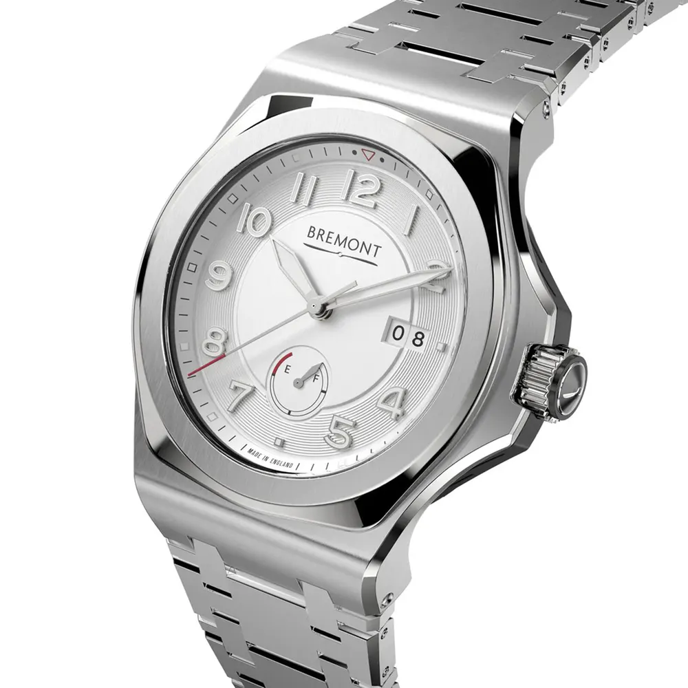 Bremont H1 Supernova 40mm Mens Watch - Albus White in White, additional product view 3