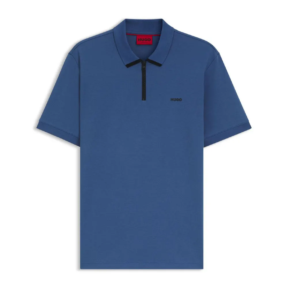Hugo Dalomino Contrast Logo Polo Shirt