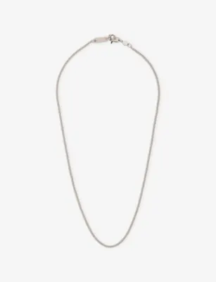 CLOCKS AND COLOURS Curb Chain Stainless-Steel Necklace