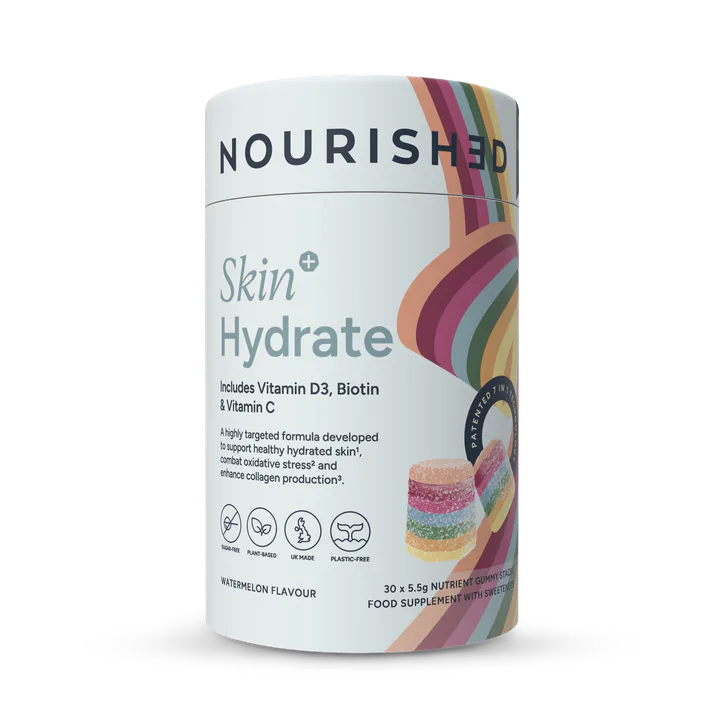 Nourished Skin+ Hydrate Nutrient Stacks 30 Gummies