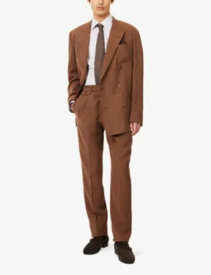 DUNHILL Striped-Pattern Long-Sleeved Cotton Shirt detail 2