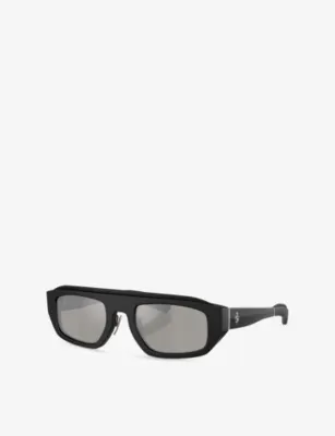 FERRARI FH2010Q Pillow-Frame Acetate Sunglasses detail 2
