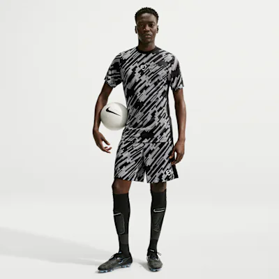 Nike Academy+ Men's Dri-FIT Football Shorts - Black/Cool Grey/White in Black/Cool Grey/White – Nike men's and unisex