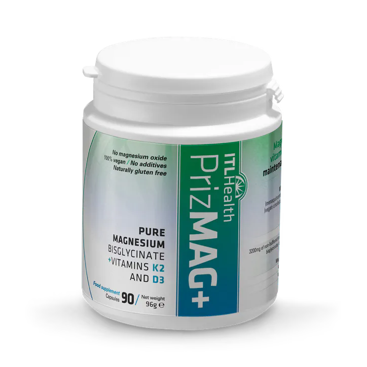 PrizMAG Plus Pure Magnesium Bisglycinate 90 Capsules