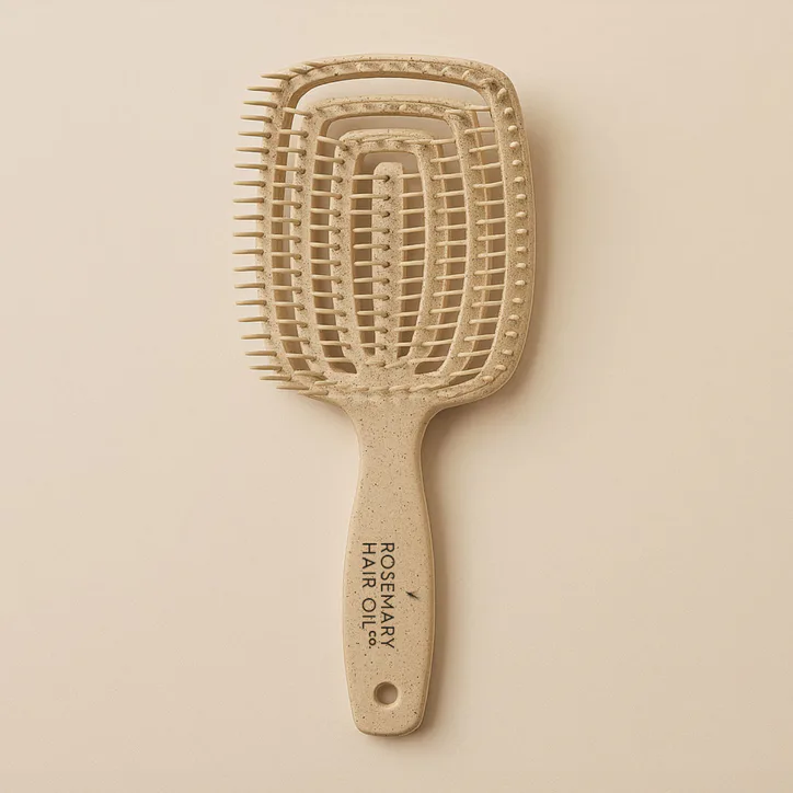 Rosemary Hair Oil Co Scalp Soothe Essential Detangling Brush, additional product view 2