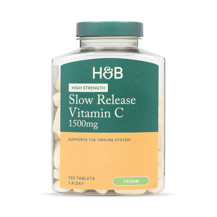 For Him High Strength Slow Release Vitamin C 1500mg 120 Tablets detail 2