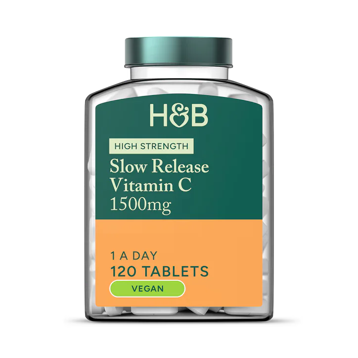 For Him High Strength Slow Release Vitamin C 1500mg 120 Tablets