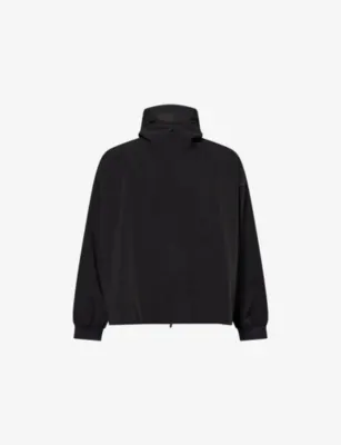 FEAR OF GOD ESSENTIALS Logo-Print Hooded Soft-Shell Anorak