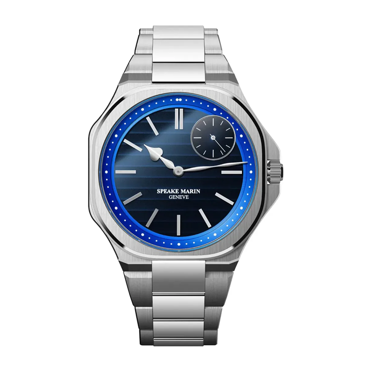 Speake-Marin Ripples Kármán Line 40.5mm Mens Watch Blue