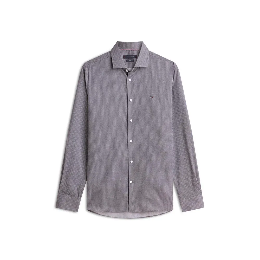 Tommy Hilfiger Men's Long Sleeve Patterned Shirt