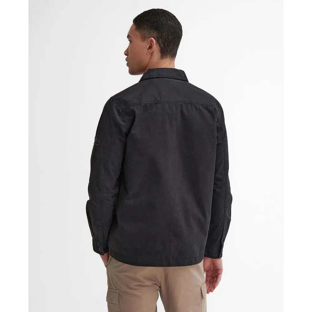 Barbour International Men's Arlo Cotton Long Sleeve Overshirt detail 3