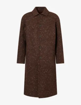 PERCIVAL Minnesota Longline Wool-Blend Coat