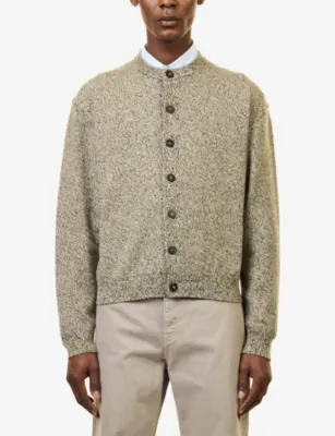 JACQUEMUS Mottled-Knit Wool-Blend Jumper detail 3