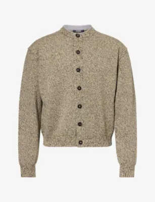 JACQUEMUS Mottled-Knit Wool-Blend Jumper