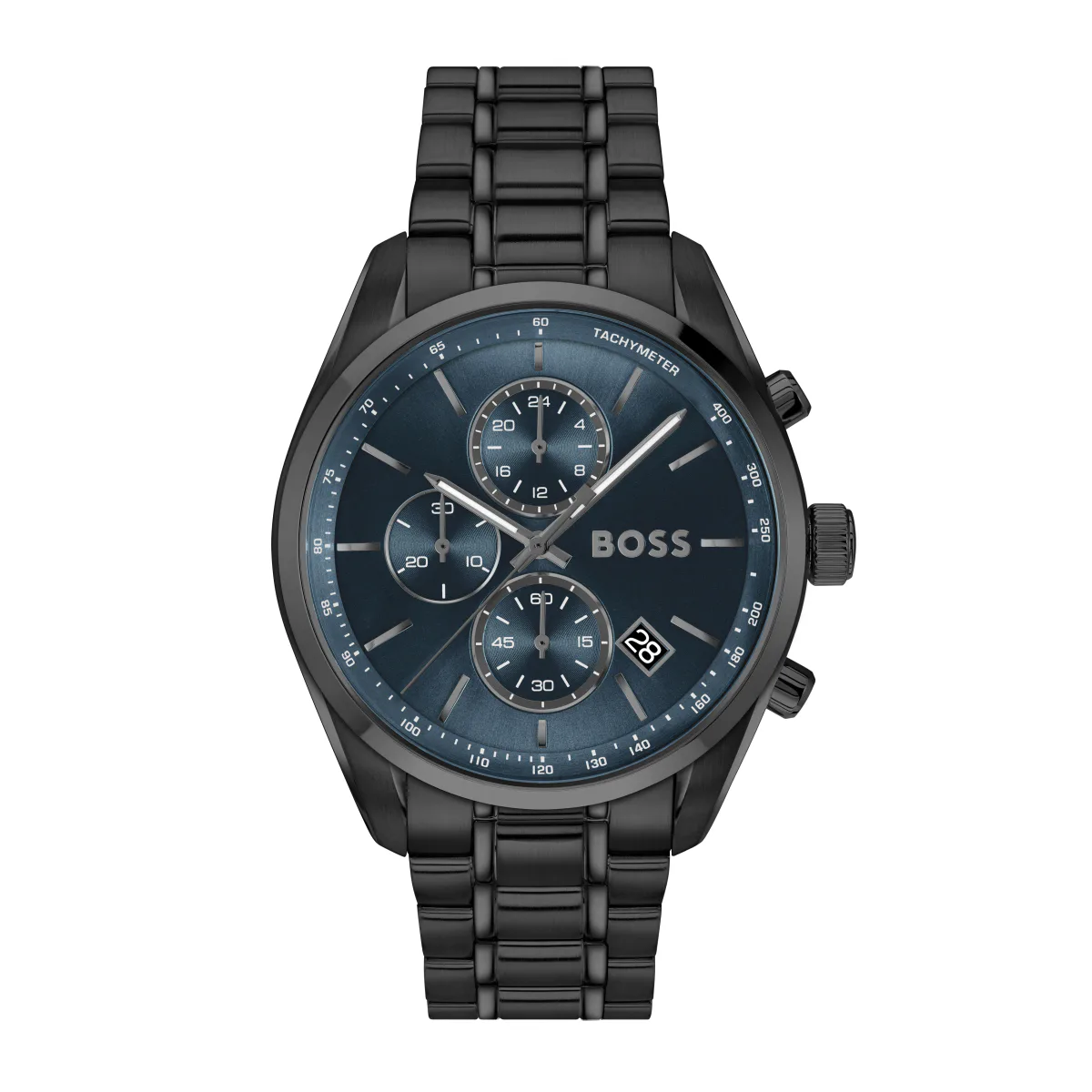 BOSS Grand Prix 44mm Stainless Steel Chronograph Mens Watch
