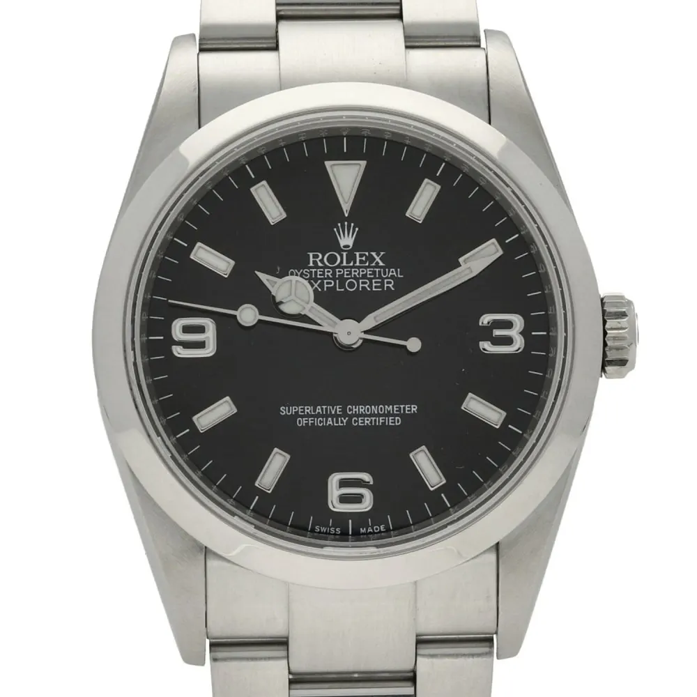 Rolex Explorer 114270 — 2010 — Very good detail 2