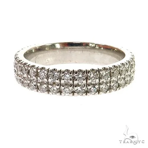 RINA - For Him CUSTOM CVD 2 Row Diamond Eternity Wedding Band (Lab) 69005 in Rose Gold / 6.75 – Ring