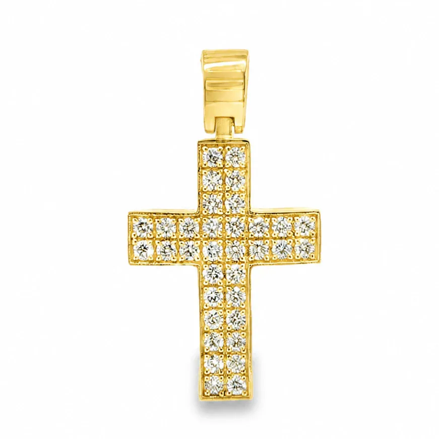 RINA - For Him FACTORY VS Arctic Cross Crucifix 17391 in Yellow Gold – Pendant