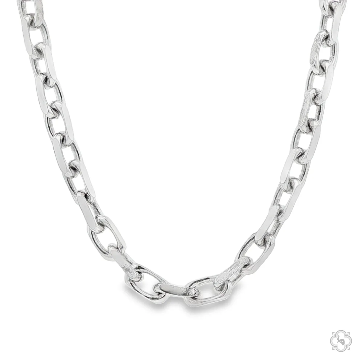 JALGAS - GOLDEN MOON .925 Silver Anchor Chain 5.2mm 71264 in 18 Inches – Chain